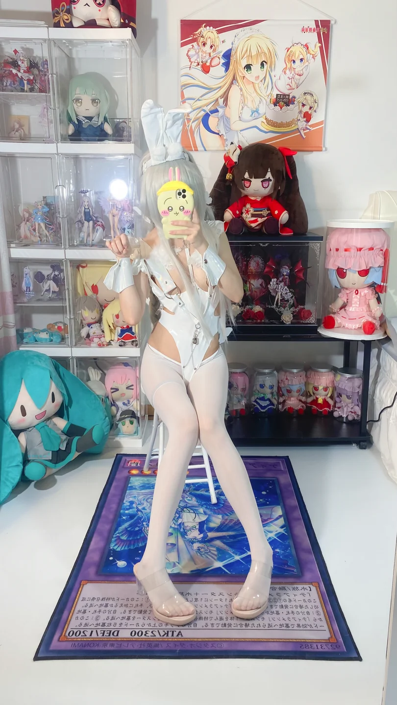 白栎Shirly - 碧蓝航线 恶毒白兔 [66P,10V-1.2GB] tg@simisebaisi 【丝足阁】025.webp